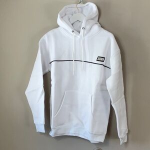 Sidemen Official white hoodie with black logo
